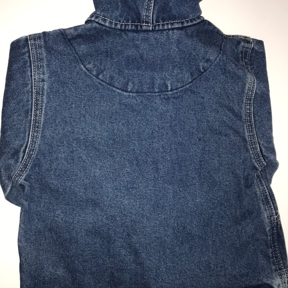 Gee Jay Boys Hooded Jean jacket size 24 - Picture 7 of 9